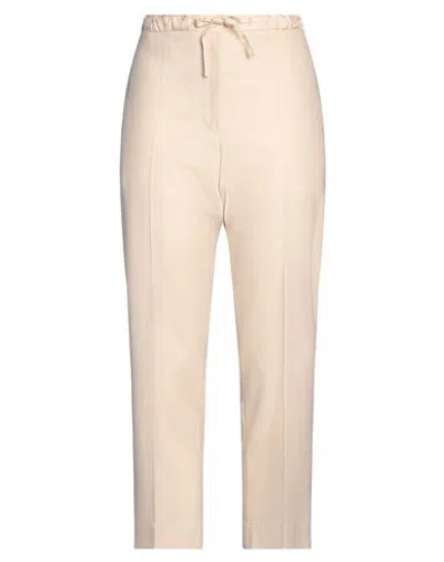 Jil Sander+ Woman Pants Cream Size 4 Wool, Viscose In White