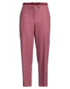Jil Sander Woman Pants Garnet Size 6 Wool, Viscose In Pink