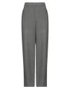 Jil Sander Woman Pants Grey Size 10 Wool In Gray