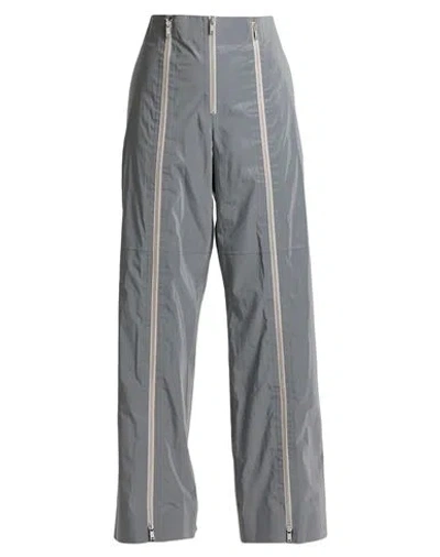 Jil Sander Woman Pants Grey Size 16 Fiberglass, Polyester, Polyurethane