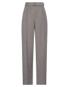 Jil Sander Woman Pants Grey Size 6 Viscose, Linen In Grey