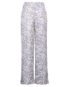 Jil Sander Woman Pants Lilac Size 6 Cupro, Silk In White