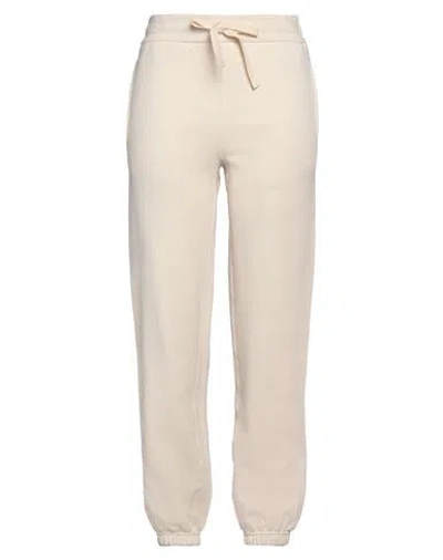 Jil Sander Woman Pants Ivory Size M Cotton In White