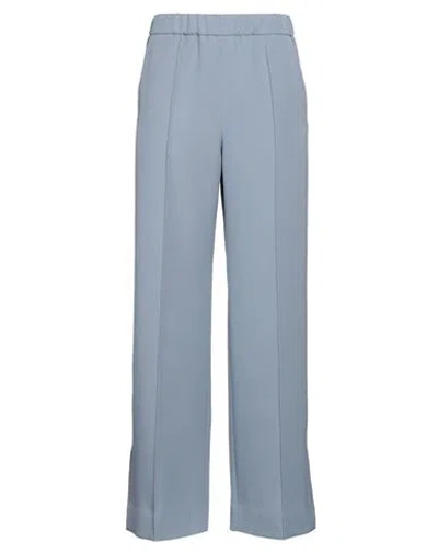 Jil Sander Woman Pants Light Blue Size 10 Wool