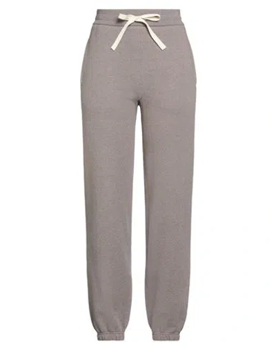 Jil Sander Woman Pants Light Brown Size L Cotton In Gray