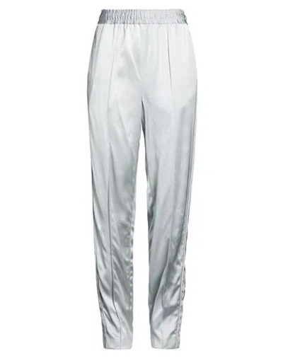 Jil Sander Woman Pants Light Grey Size 38 Viscose, Silk In Gray