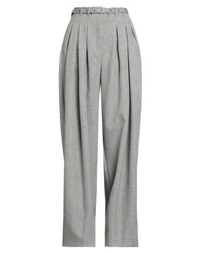Jil Sander Woman Pants Light Grey Size 4 Virgin Wool In Gray