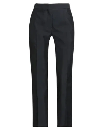 Jil Sander Woman Pants Midnight Blue Size 00 Polyamide, Silk In Black