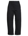 Jil Sander Woman Pants Midnight Blue Size 10 Cotton In Blue