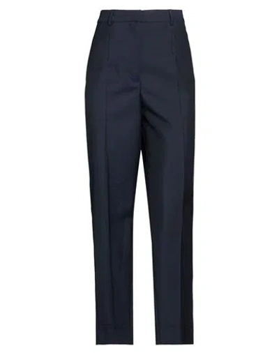 Jil Sander Woman Pants Midnight Blue Size 2 Wool