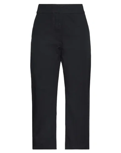 JIL SANDER+ JIL SANDER+ WOMAN PANTS MIDNIGHT BLUE SIZE 6 COTTON