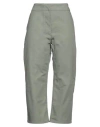 Jil Sander+ Woman Pants Military Green Size 2 Cotton