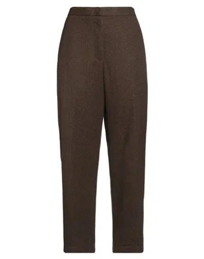 Jil Sander+ Woman Pants Military Green Size 4 Virgin Wool