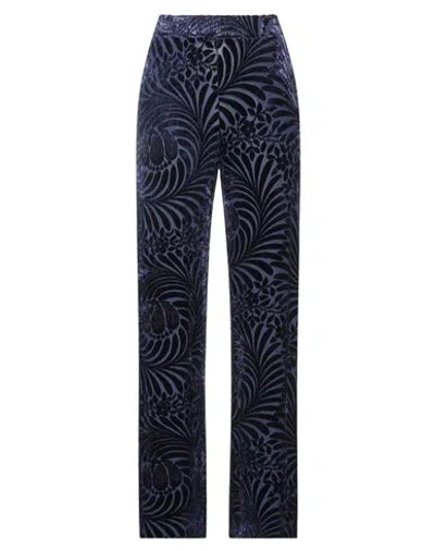 Jil Sander Woman Pants Navy Size 6 Viscose, Polyamide, Elastane In Navy Blue