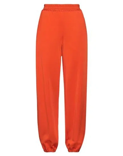 Jil Sander Woman Pants Orange Size 2 Viscose, Virgin Wool, Polyamide, Elastane