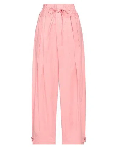 Jil Sander Woman Pants Pink Size 4 Cotton