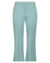 Jil Sander Woman Pants Sage Green Size 6 Polyamide, Virgin Wool In Sage Green