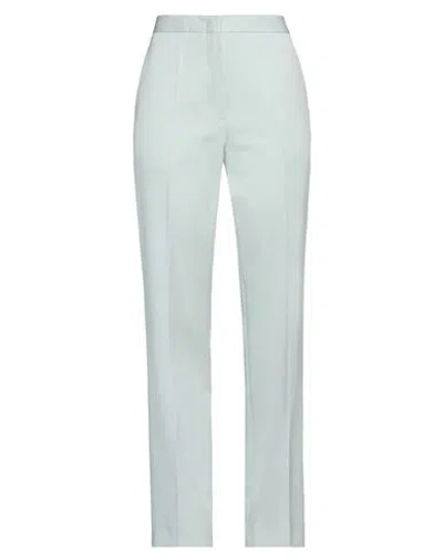 JIL SANDER JIL SANDER WOMAN PANTS SKY BLUE SIZE 6 WOOL