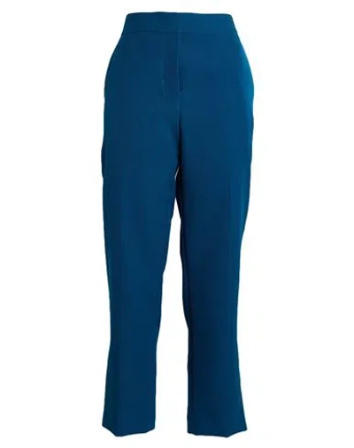 Jil Sander Woman Pants Slate Blue Size 4 Wool