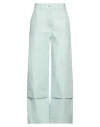 Jil Sander+ Woman Pants Turquoise Size 00 Cotton