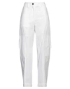 Jil Sander Woman Pants White Size 2 Cotton