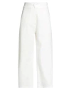 Jil Sander+ Woman Pants White Size 2 Cotton