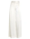 Jil Sander Woman Pants White Size 6 Viscose