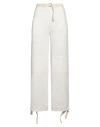 Jil Sander+ Woman Pants White Size M Cotton