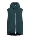 Jil Sander Woman Down Jacket Deep Jade Size 8 Polyester In Green