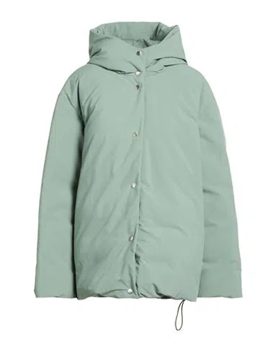 Jil Sander + Woman Puffer Sage Green Size L Polyester