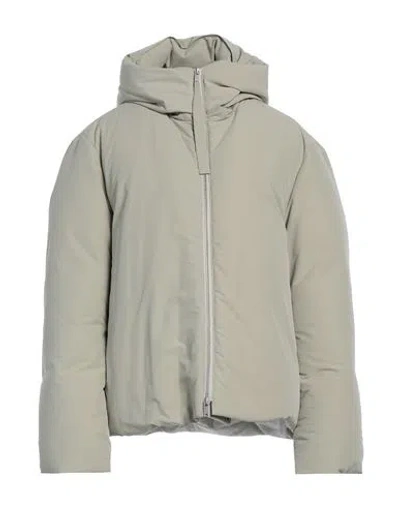 Jil Sander Woman Puffer Sage Green Size M Polyester