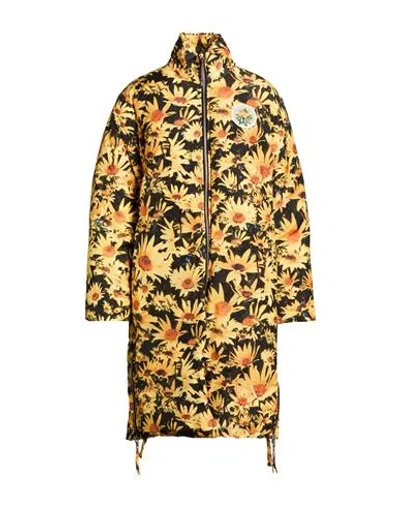 Jil Sander + Woman Puffer Yellow Size M Recycled Polyamide