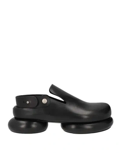 Jil Sander Woman Pumps Black Size 10 Leather