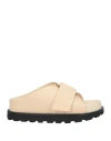 Jil Sander Sandals Beige In Beige