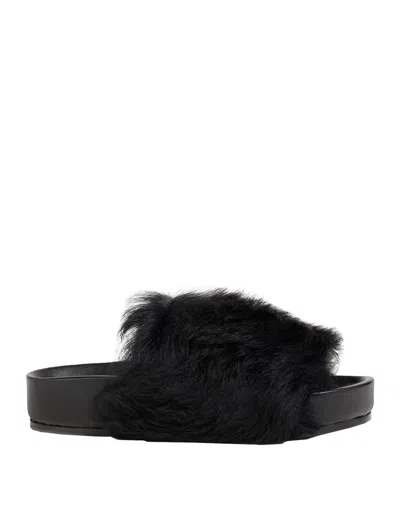 Jil Sander Sandals In Black
