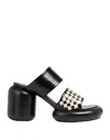 Jil Sander Sandals In Black