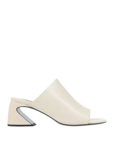Jil Sander Sandals In White