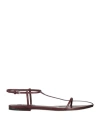 Jil Sander Pointy Toe Leather Sandals