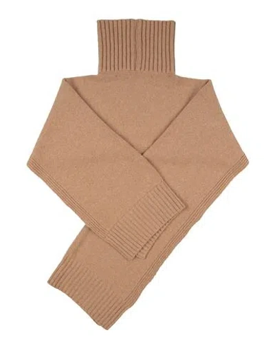 Jil Sander Woman Scarf Camel Size - Cashmere In Beige