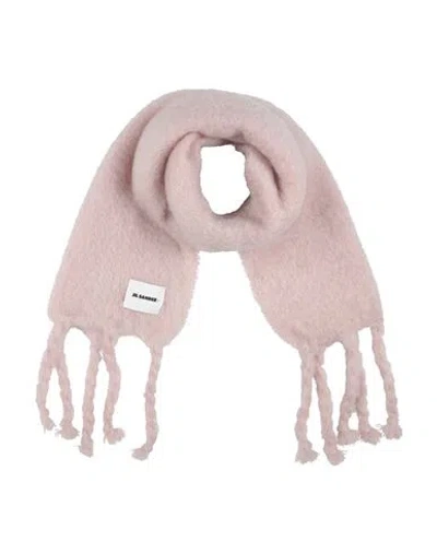 Jil Sander+ Woman Scarf Light Pink Size - Mohair Wool, Wool, Polyamide