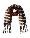 Jil Sander+ Woman Scarf Rust Size - Mohair Wool, Wool, Polyamide In Red