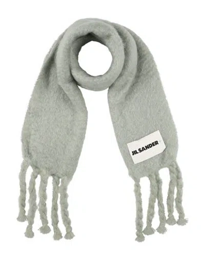 Jil Sander + Woman Scarf Sage Green Size - Mohair Wool, Wool, Polyamide
