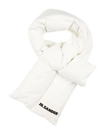 Jil Sander+ Woman Scarf White Size - Polyester
