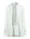 Jil Sander Woman Shirt Light Green Size 0 Viscose
