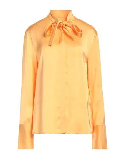 Jil Sander Woman Shirt Mandarin Size 2 Viscose