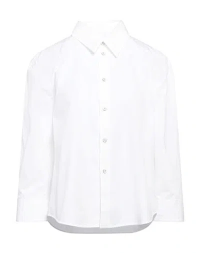 Jil Sander Woman Shirt Off White Size 8 Cotton