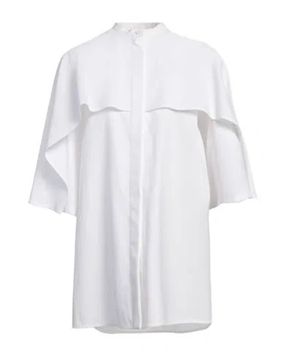 Jil Sander Woman Shirt White Size 00 Cotton