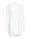 Jil Sander Woman Shirt White Size 2 Cotton In White