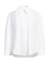 Jil Sander Women's Shirt With Cotton In White