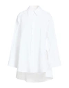 Jil Sander Oversized Cotton Shirt In White